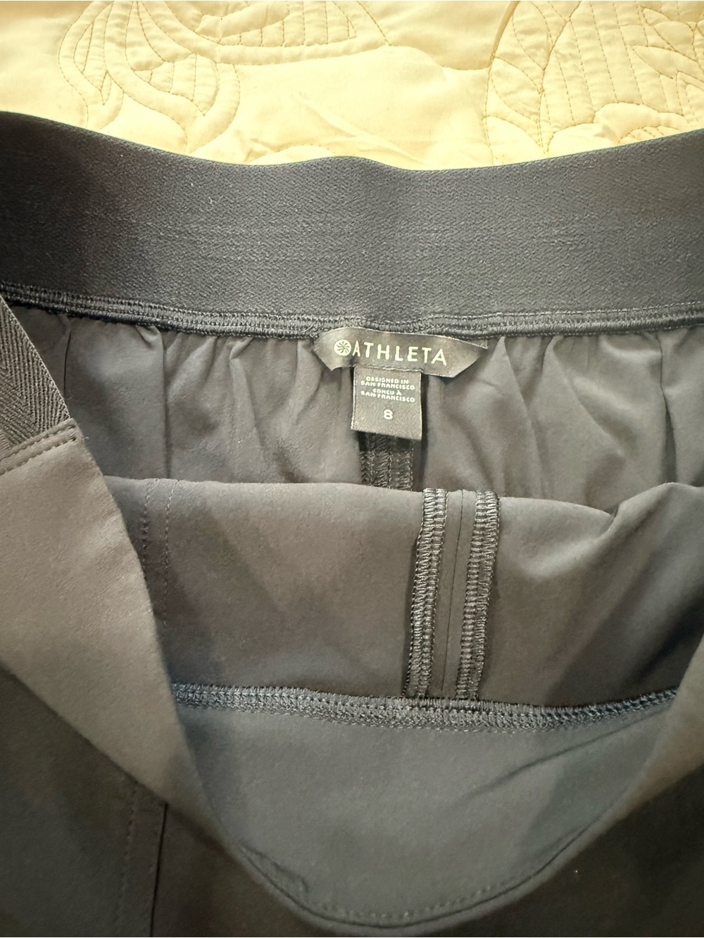 Athleta Black Cargo-Style Midi Skirt - Picture 3 of 8